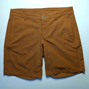 Kuhl Women’s Trekr 8 inch Inseam Shorts Brown Hiking Outdoors Size 6